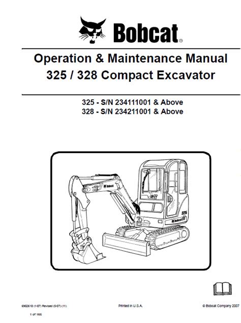 325 bobcat mini excavator stamdard to uso switch|bobcat model 325 manual.